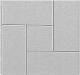Плитка калифорния серая (0,3×0,3)