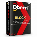 Клей для блоков BLOCK OBERN, 25 кг