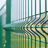 3D забор, секция d3 1730мм*2500мм RAL 6005 (зелёный мох)