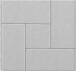 Плитка калифорния серая (0,3×0,3)