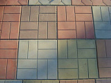 Плитка цветная 8 кирпичей(0,4×0,4)