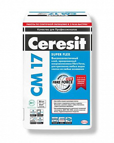 Клей для плитки Ceresit (CM 17 plus)